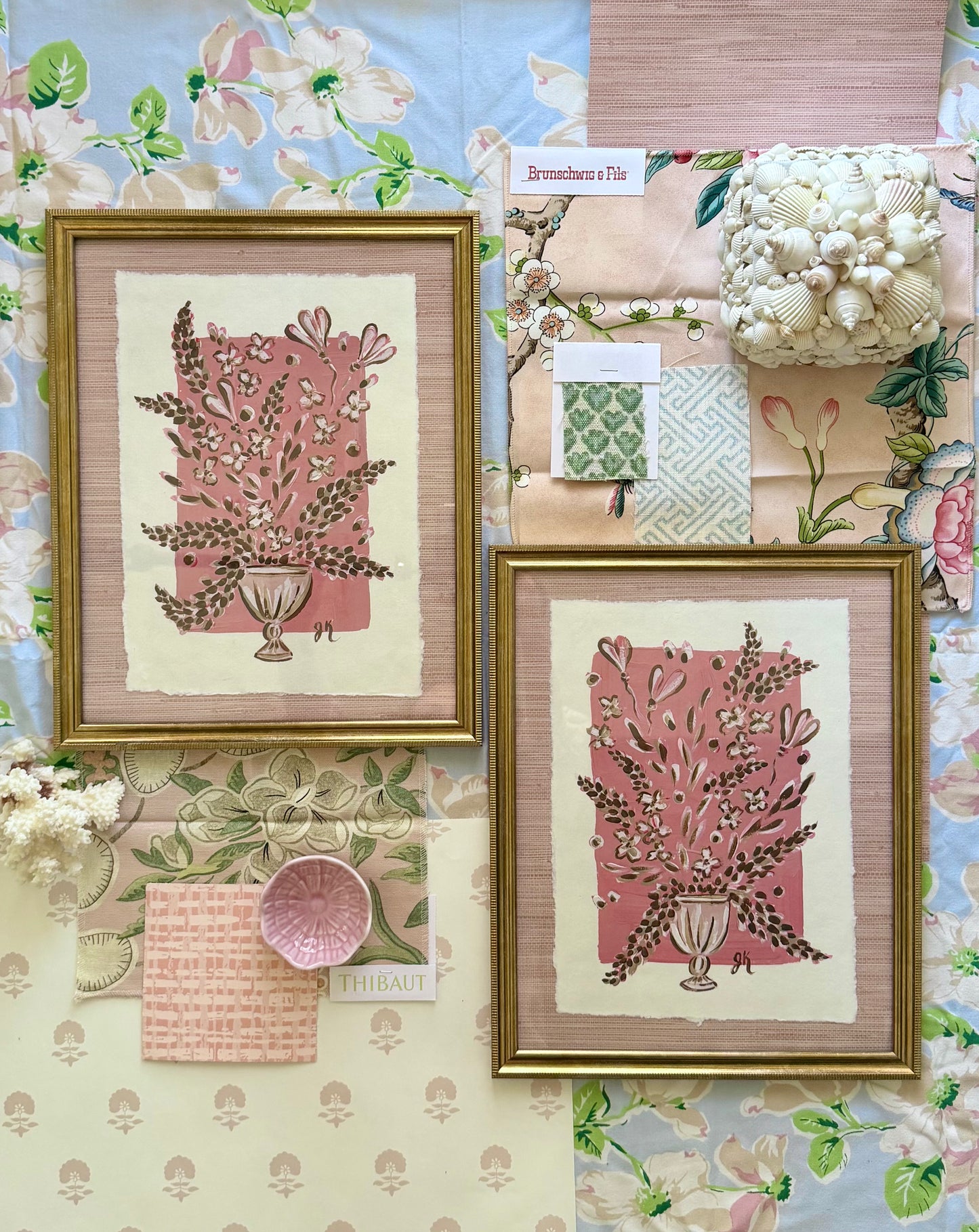 Vessel in Antique Rose i